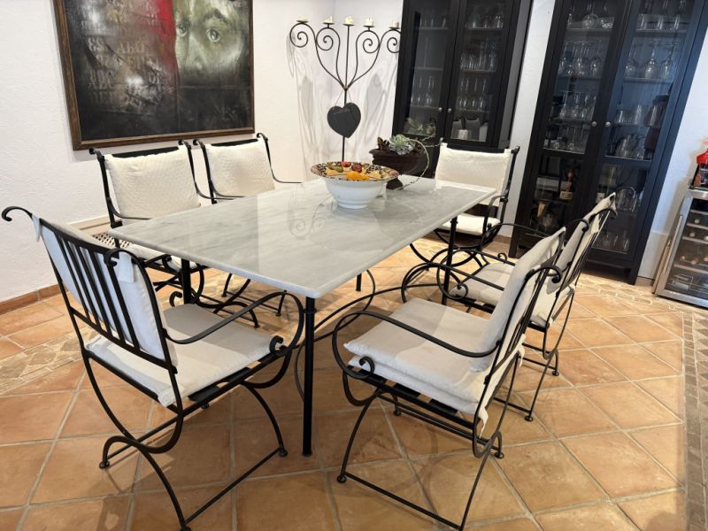 Dining table with 6 chairs for sale