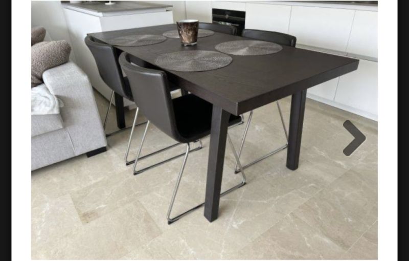 Esstisch Wohnzimmertisch holz dunkel ca. 170x80 cm neuwertig