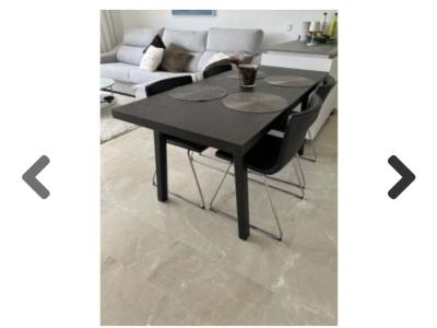 Esstisch Wohnzimmertisch holz dunkel ca. 170x80 cm neuwertig