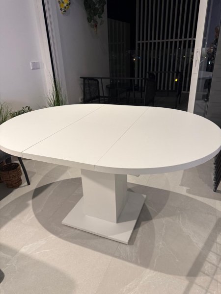 Esszimmer Tisch Weiß neuwertig 104cm X 75cm X 104cm