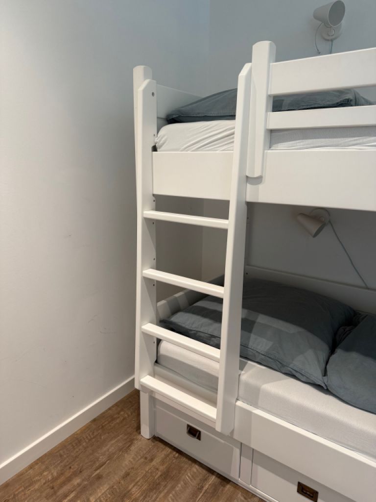 Etagenbett 211 x 167 cm in Weiß