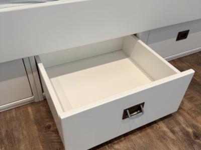 Etagenbett 211 x 167 cm in Weiß