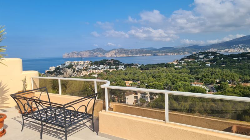 Exclusive Meerblick Wohnung in Santa Ponsa 2 SZ, 2 Bäder neu renoviert