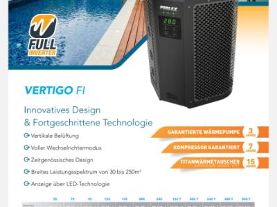 Exclusive pool heaters up to 155 qbm water.