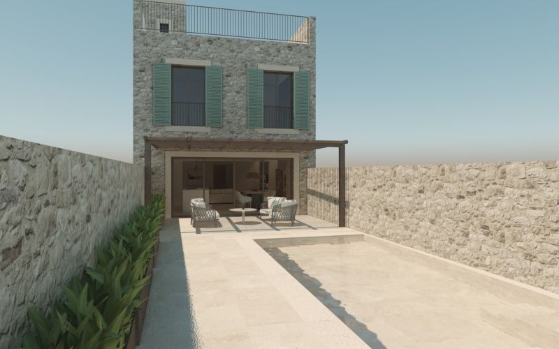 Exklusive Neubauwohnung mit Pool in Santanyí