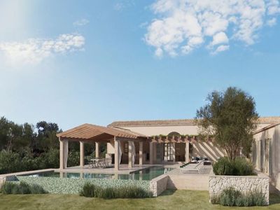 Exklusives Baugrundstück in Santanyí mit Baulizenz für Luxusanwesen
