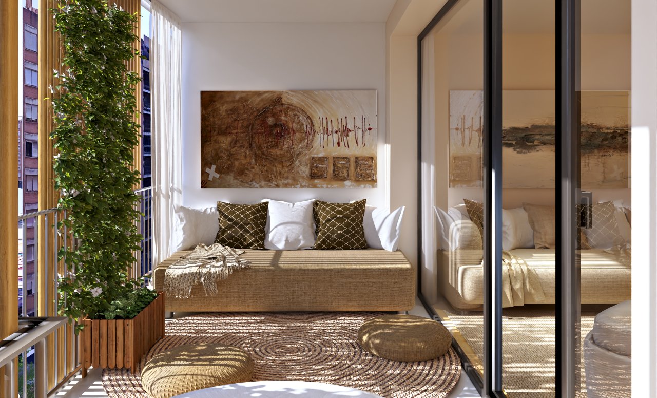 Exklusives Neubau-Penthouse mit privatem Dachsolarium im Herzen von Palma