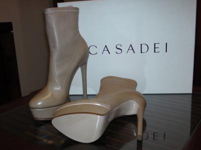 Extra edle High-Heels Stiefeletten