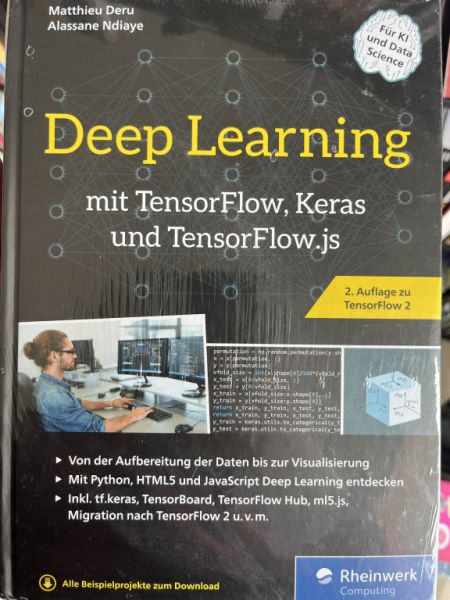 Reference book Deep Learning with TensorFlow, Keras and TensorFlow.js 2nd edition