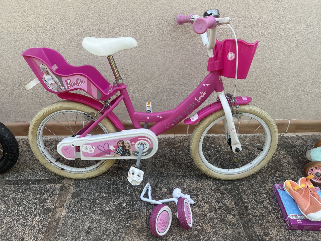 Fahrrad Barbie 40 cm Kinderfahrrad für Kinder von 5-8Jahre