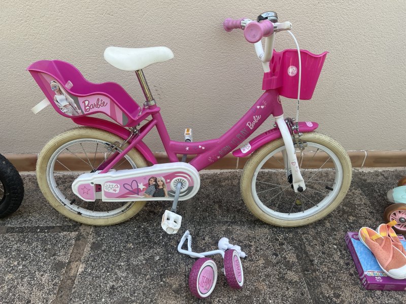 Fahrrad Barbie 40 cm Kinderfahrrad für Kinder von 5-8Jahre