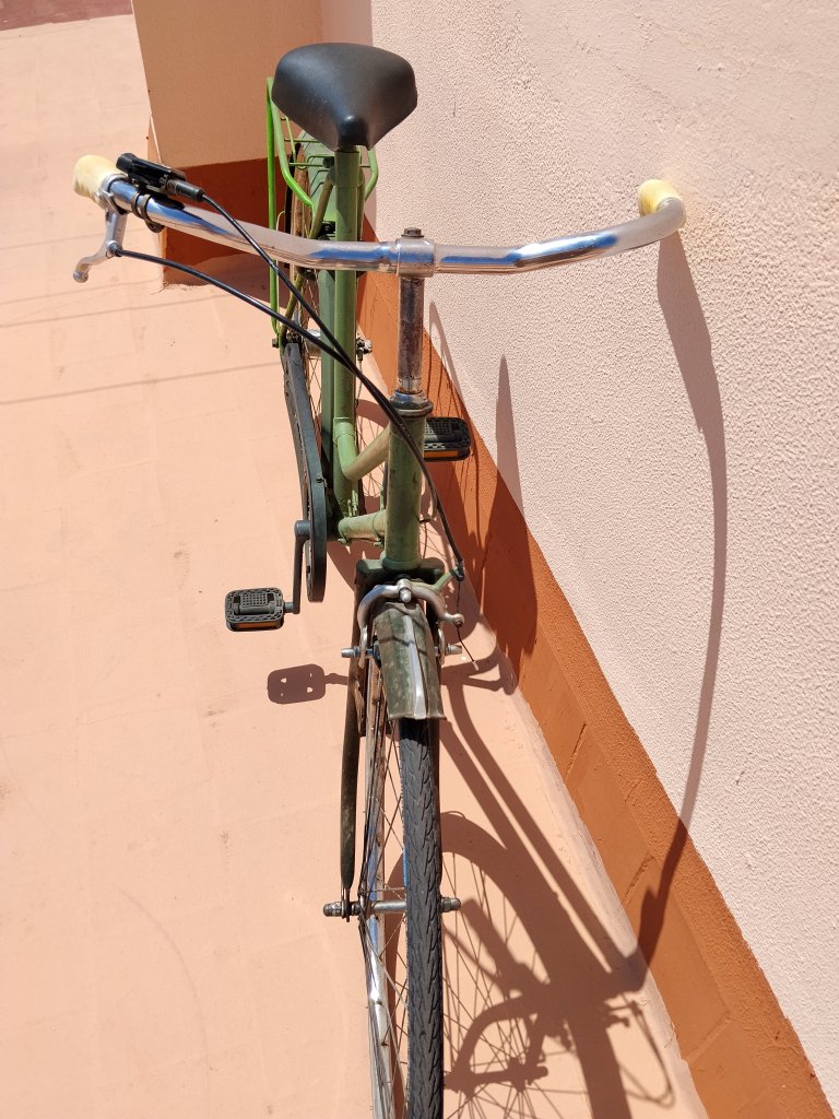 Fahrrad mit Rücktrittbremse