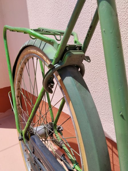 Fahrrad mit Rücktrittbremse