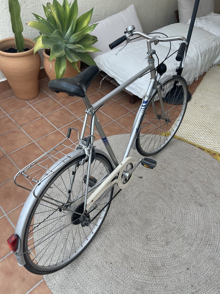 Fahrrad Rad Hercules 5 Gang 28 Zoll raufsetzen losfahren Kult!