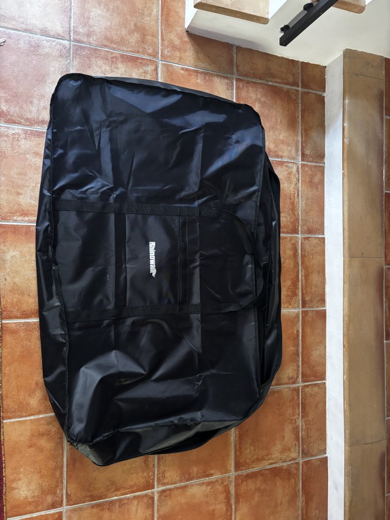 Fahrrad-Reisekoffer. Für Flug- und Zugreisen geeignet. 27,5 Zoll (69 cm). Einmal benutzt.