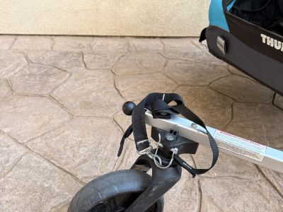 Fahrradanhänger Thule coaster XT auch für Tiere