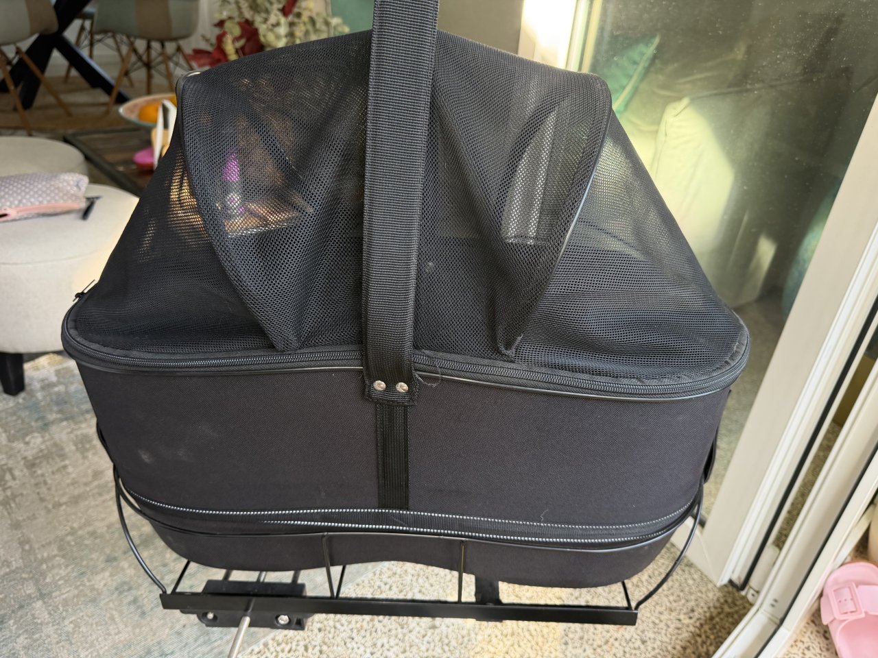 Trixie Long Bicycle Basket 8kg Top