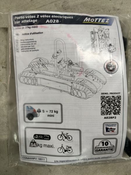 Fahrradträger für 2 E-Bikes von Mottex