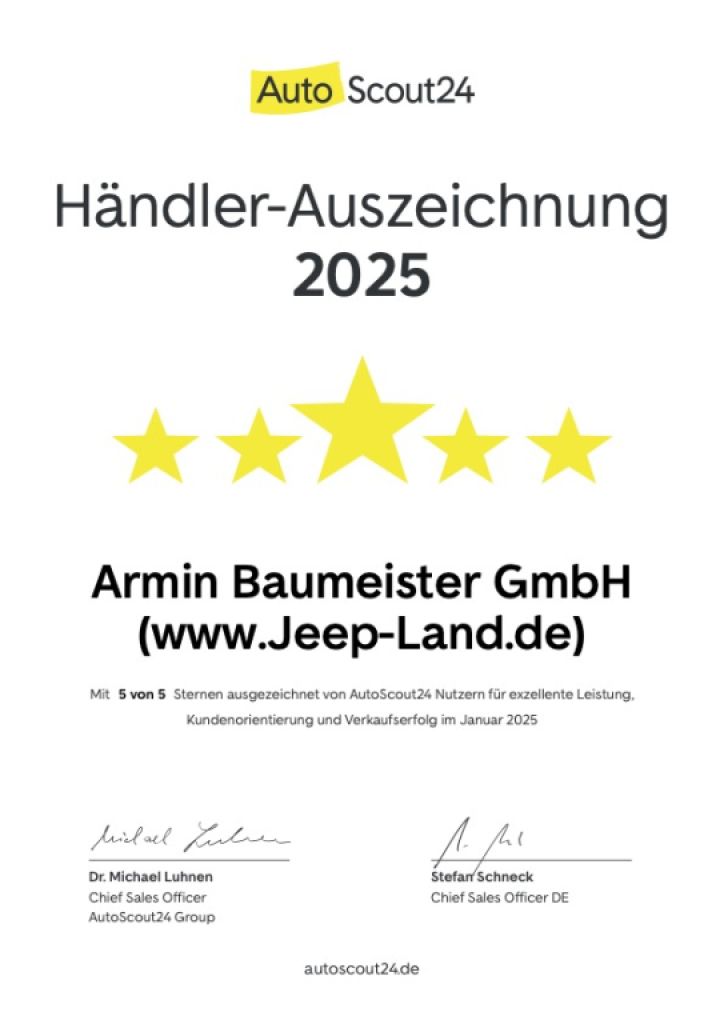 Fahrzeugvermittlung & Verkauf von Jeep Wrangler auf Mallorca