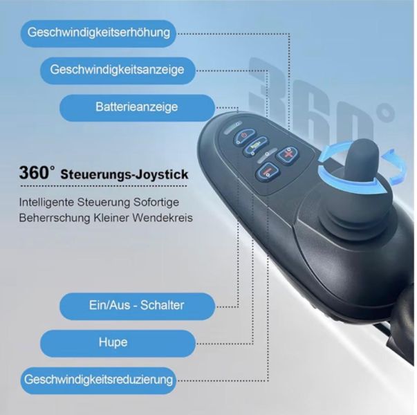 Faltbarer Elektrorollstuhl neuwertig