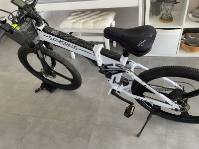 Bicicleta eléctrica de montaña plegable 26 pulgadas, gran autonomía, 2 disponibles, como NUEVA