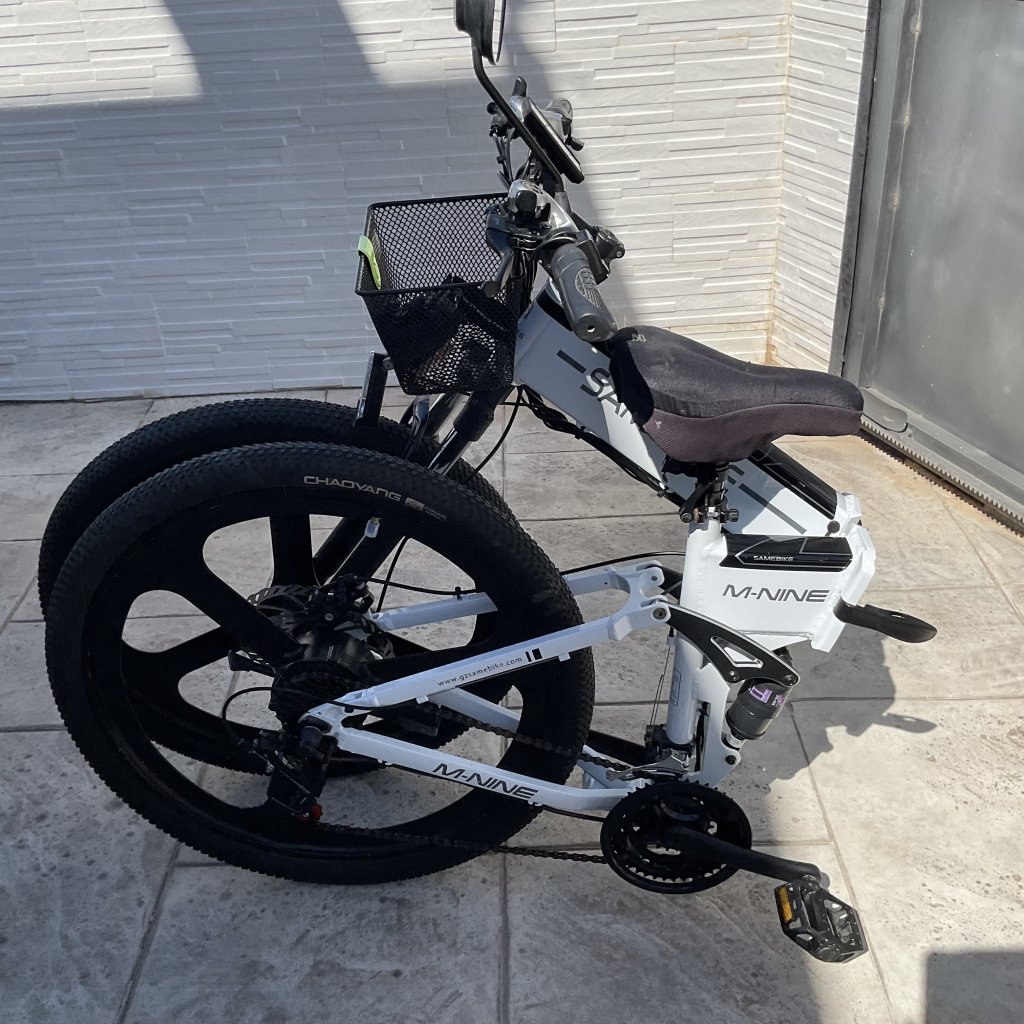 Bicicleta eléctrica de montaña plegable 26 pulgadas gran autonomía 2 unidades disponibles como NUEVA PANTALLA GRANDE