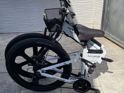 Bicicleta eléctrica de montaña plegable 26 pulgadas gran autonomía 2 unidades disponibles como NUEVA PANTALLA GRANDE