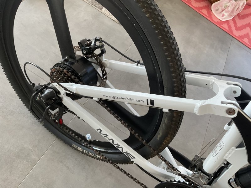 Bicicleta eléctrica de montaña plegable 26 pulgadas gran autonomía 2 unidades disponibles como NUEVA PANTALLA GRANDE