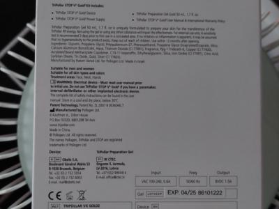 Faltenreduzierung / Radio Frequenz Gerät Tri Pollar Gold