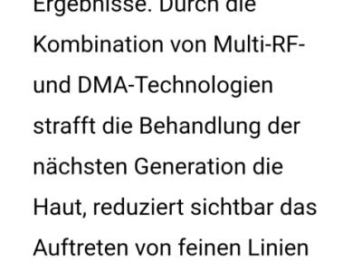 Faltenreduzierung / Radio Frequenz Gerät Tri Pollar Gold