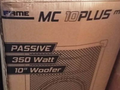 Fame MC 10 Plus MK2 350 Watt altavoces para fiestas