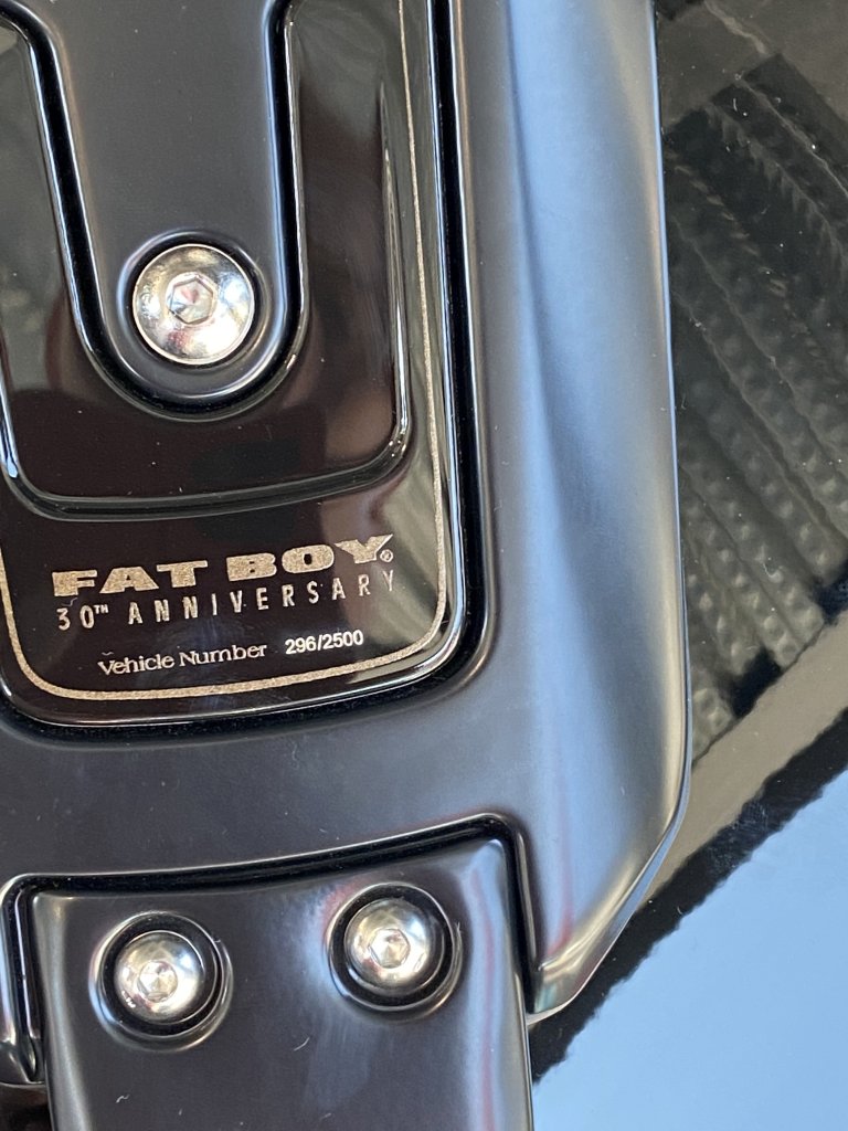 Fatboy 30th anniversary number 296/2500