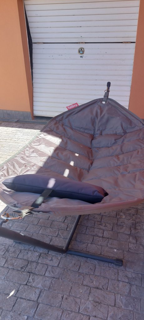 Fatboy Hängematte mit Gestell in braun