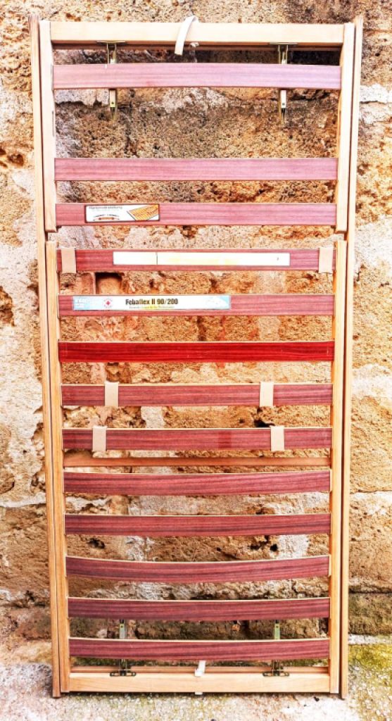 FEBAFLEX Lattenrost Bettrost somier de láminas 90 x 2 m