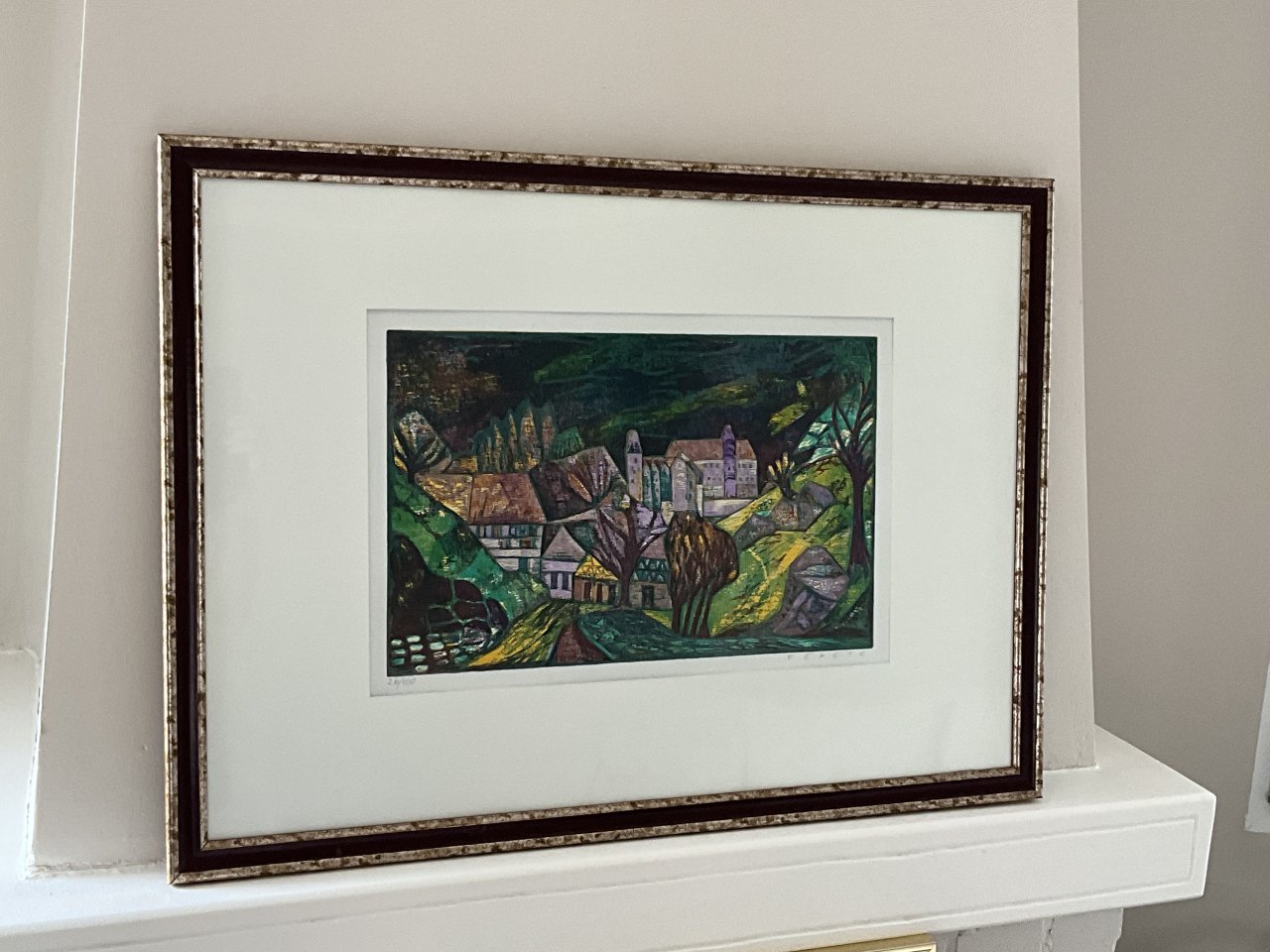 Fekete print, hand-signed 26/100 | limited edition art | framed