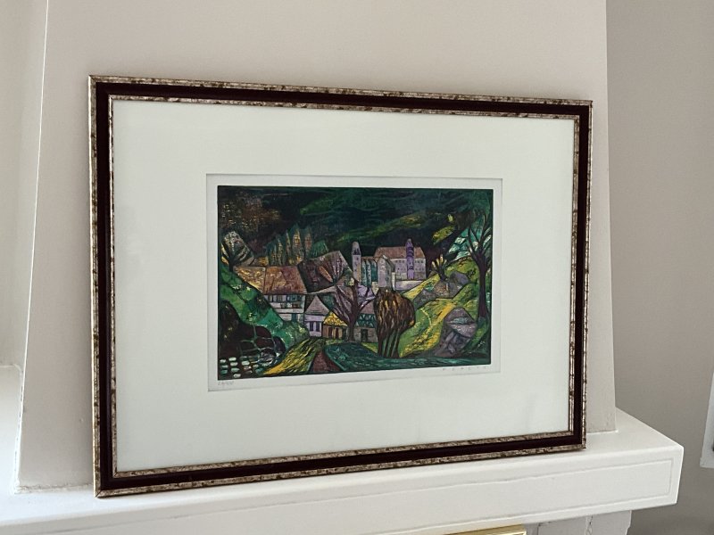 Fekete print, hand-signed 26/100 | limited edition art | framed