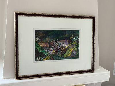Fekete print, hand-signed 26/100 | limited edition art | framed