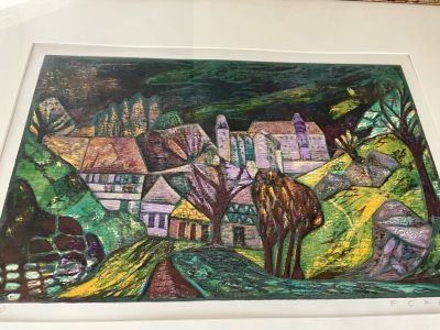 Fekete print, hand-signed 26/100 | limited edition art | framed
