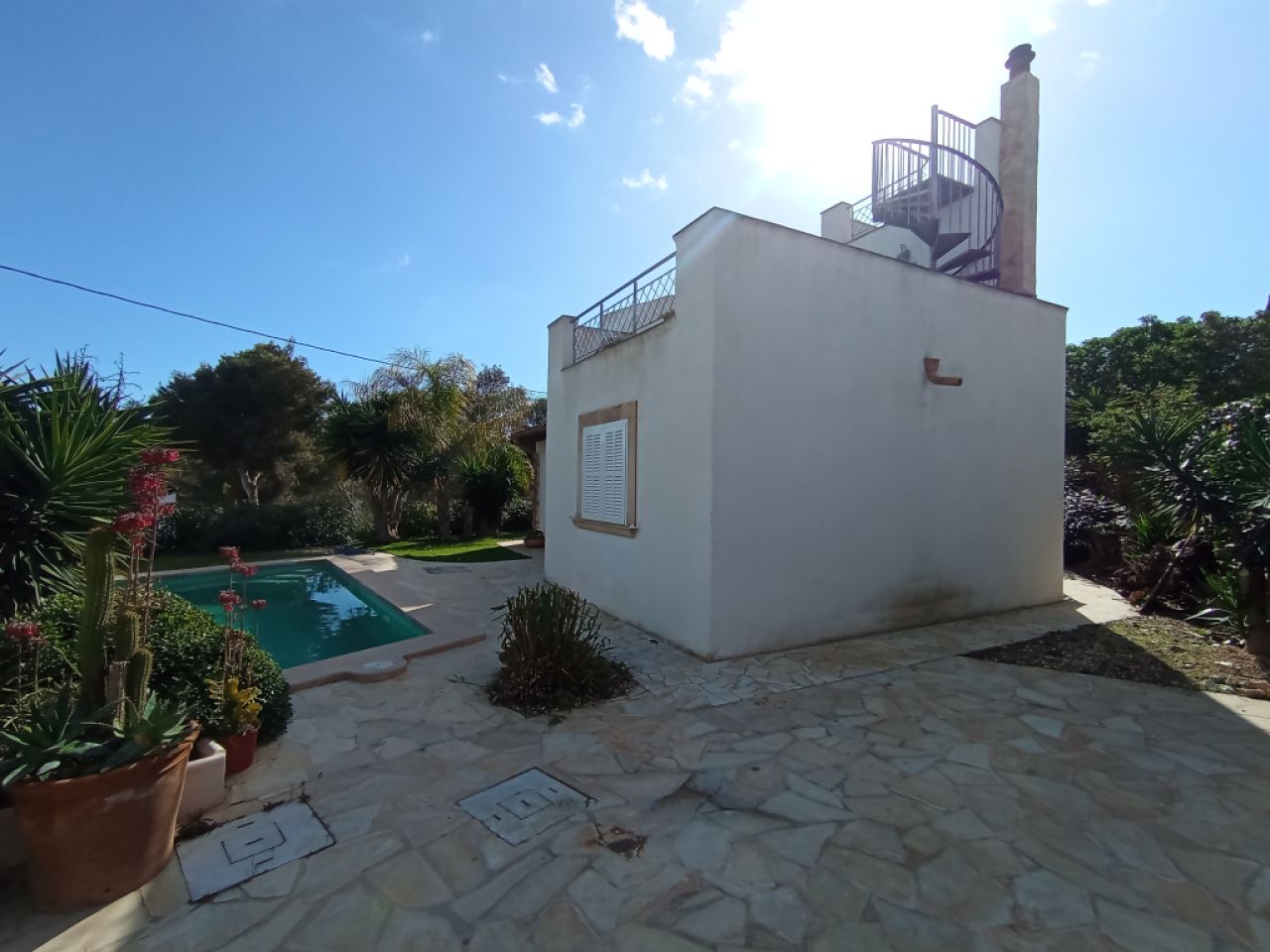 Holidays 2027: 2 storey chalet with pool, terraces, AC in a quiet location of Cala LLombards -- CH 1