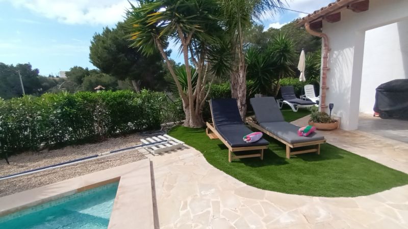 Holidays 2027: 2 storey chalet with pool, terraces, AC in a quiet location of Cala LLombards -- CH 1