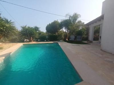 Holidays 2027: 2 storey chalet with pool, terraces, AC in a quiet location of Cala LLombards -- CH 1