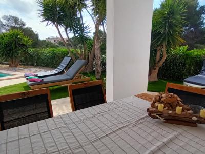 Holidays 2027: 2 storey chalet with pool, terraces, AC in a quiet location of Cala LLombards -- CH 1