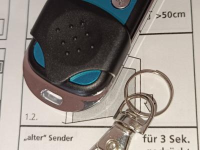 Fernbedienung zu SEIP Garagentor / Torantrieb