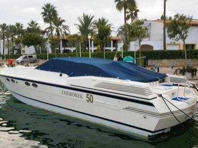 Ferretti Cherokee 50 open Motoryacht Offshoreboot  Boot  Liegeplatz übernahme möglich