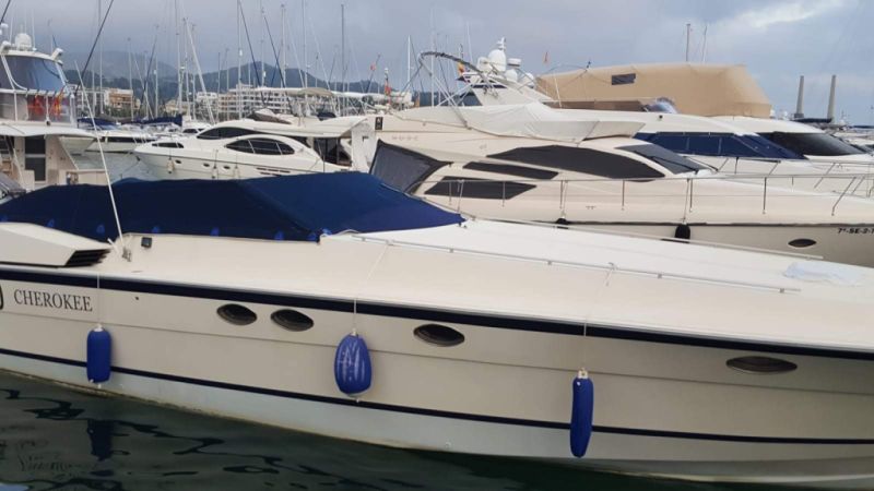 Ferretti Cherokee 50 open Motoryacht Offshoreboot  Boot  Liegeplatz übernahme möglich