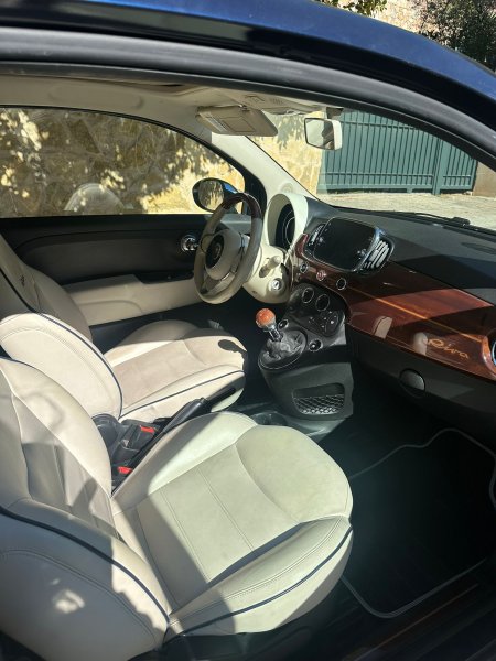 FIAT 500 CABRIO - RIVA - Top Zustand