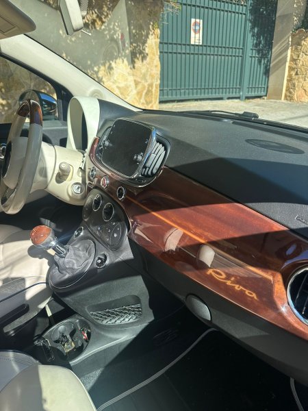 FIAT 500 CABRIO - RIVA - Top Zustand