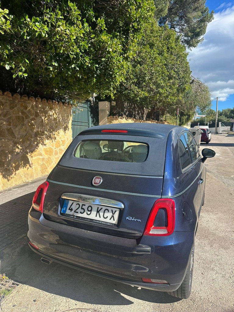 FIAT 500 CABRIO - RIVA - Top Zustand