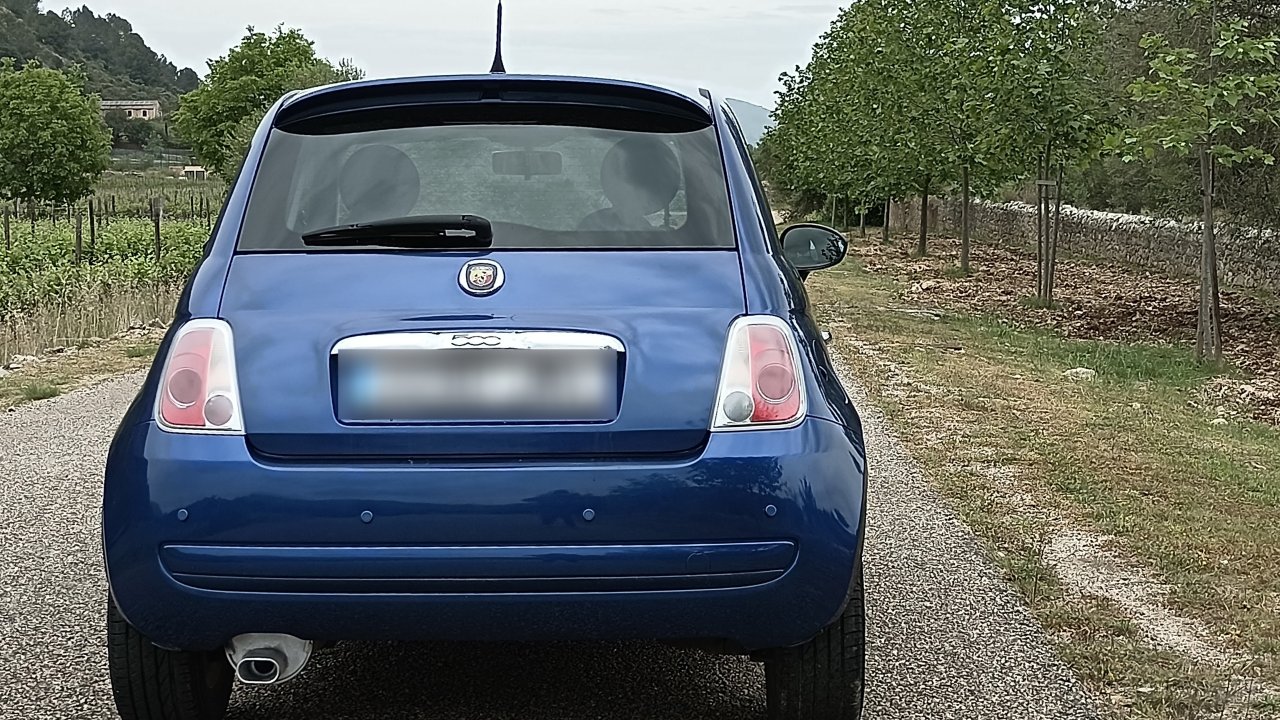 Fiat 500 Sonderedition Sport; Automatik, elektrisches Panorama Glasdach