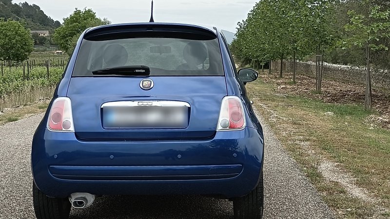 Fiat 500 Sonderedition Sport; Automatik, elektrisches Panorama Glasdach